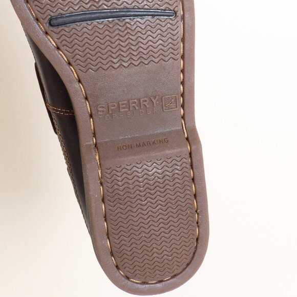 Sperry Top-Sider Mako 2 Eye Moc Amaretto Brown Boat Shoe Mens 10.5 - Picture 11 of 16
